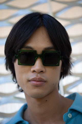 Delarge Sunglasses Misquare Green