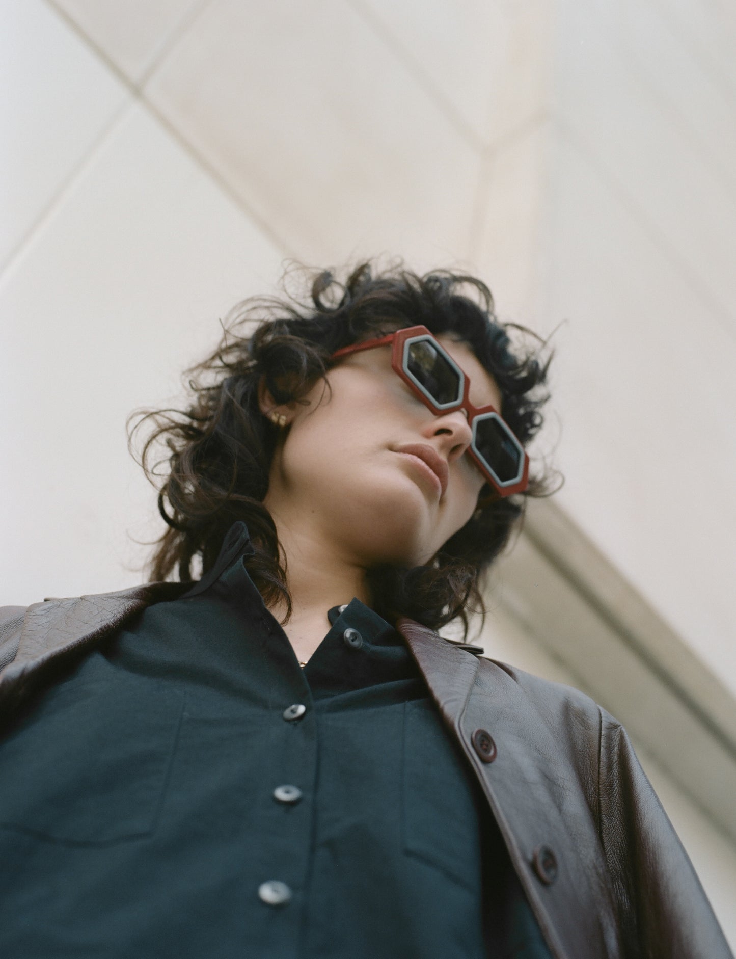 Delarge Sunglasses Dexagon Red