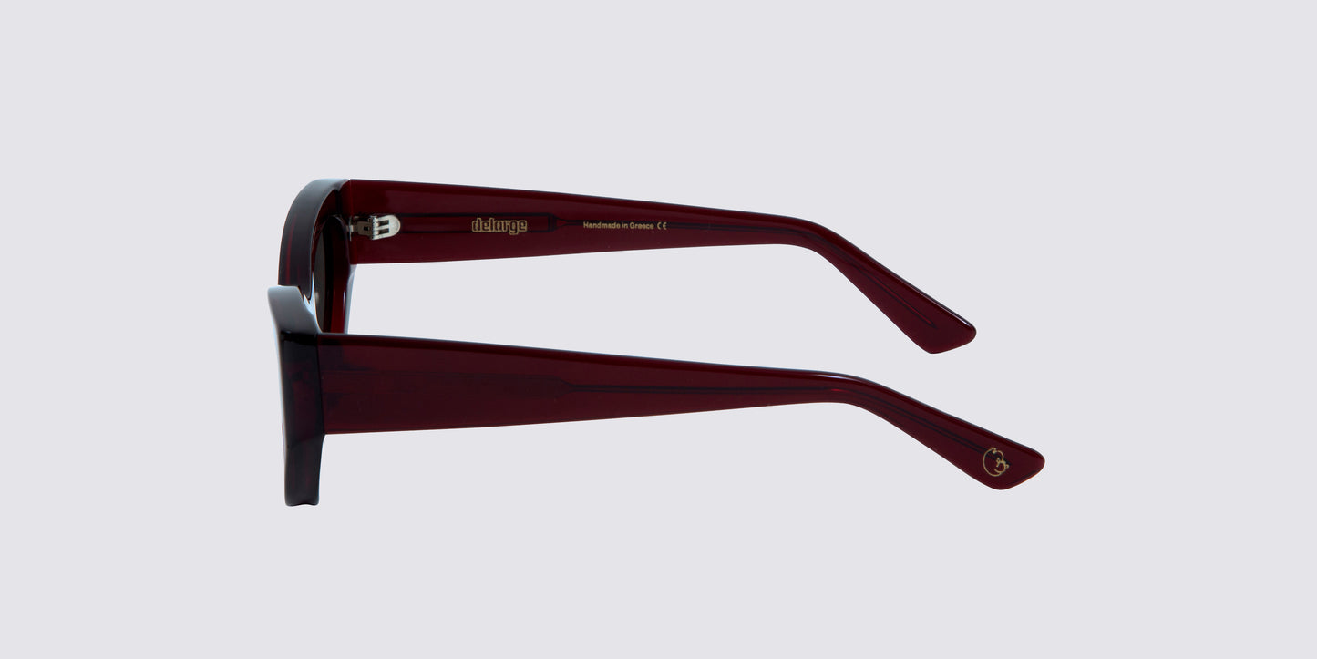 SHAPES TRANSPARENT BORDEAUX