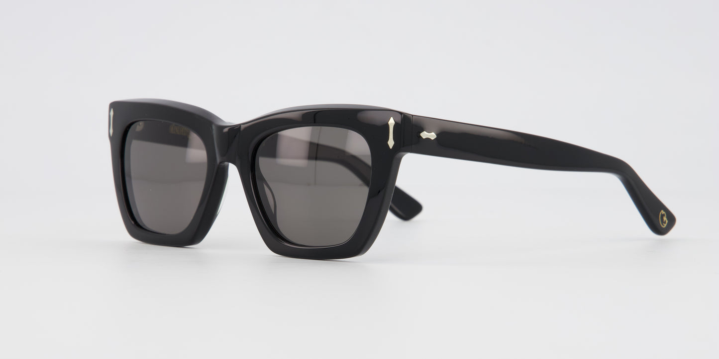 Delarge Sunglasses Gray Black