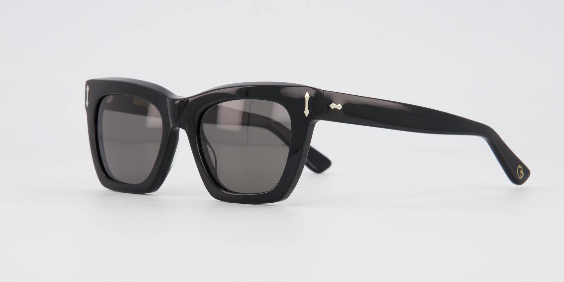 Delarge Sunglasses Gray Black