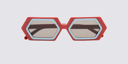 Delarge Sunglasses Dexagon Red