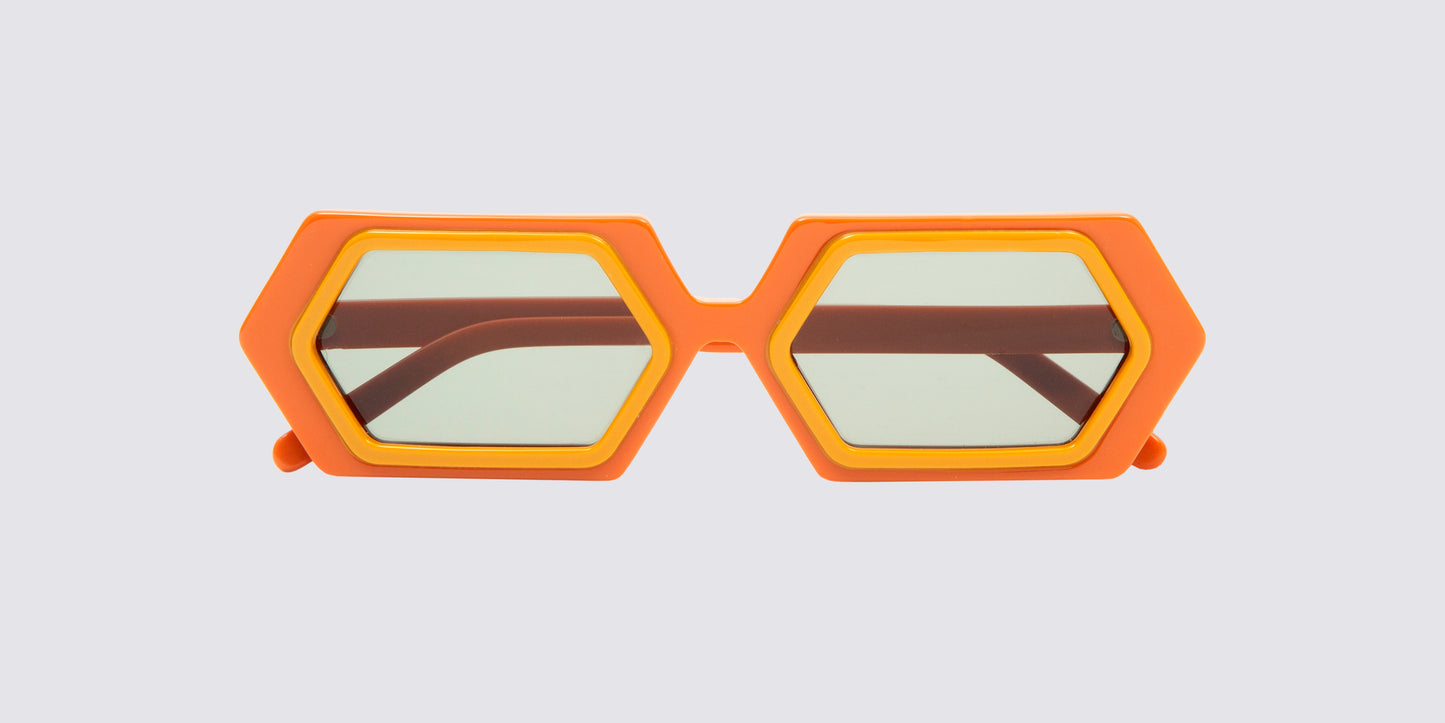 Delarge Sunglasses Dexagon Orange