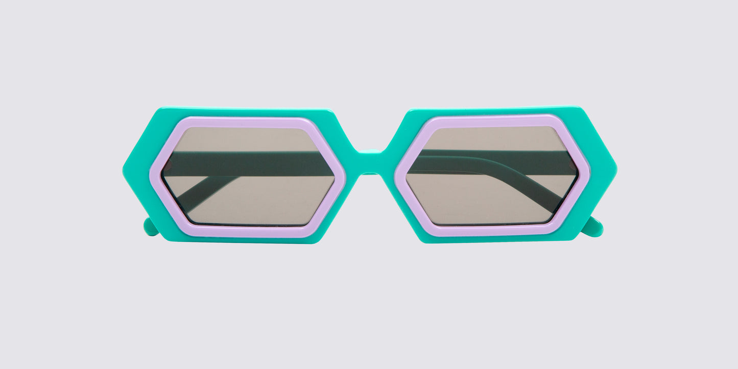 Delarge Sunglasses Dexagon Turquoise