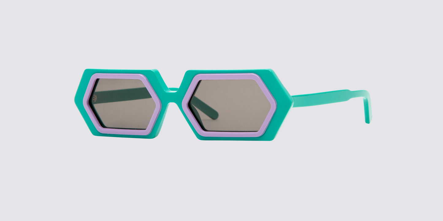 Delarge Sunglasses Dexagon Turquoise