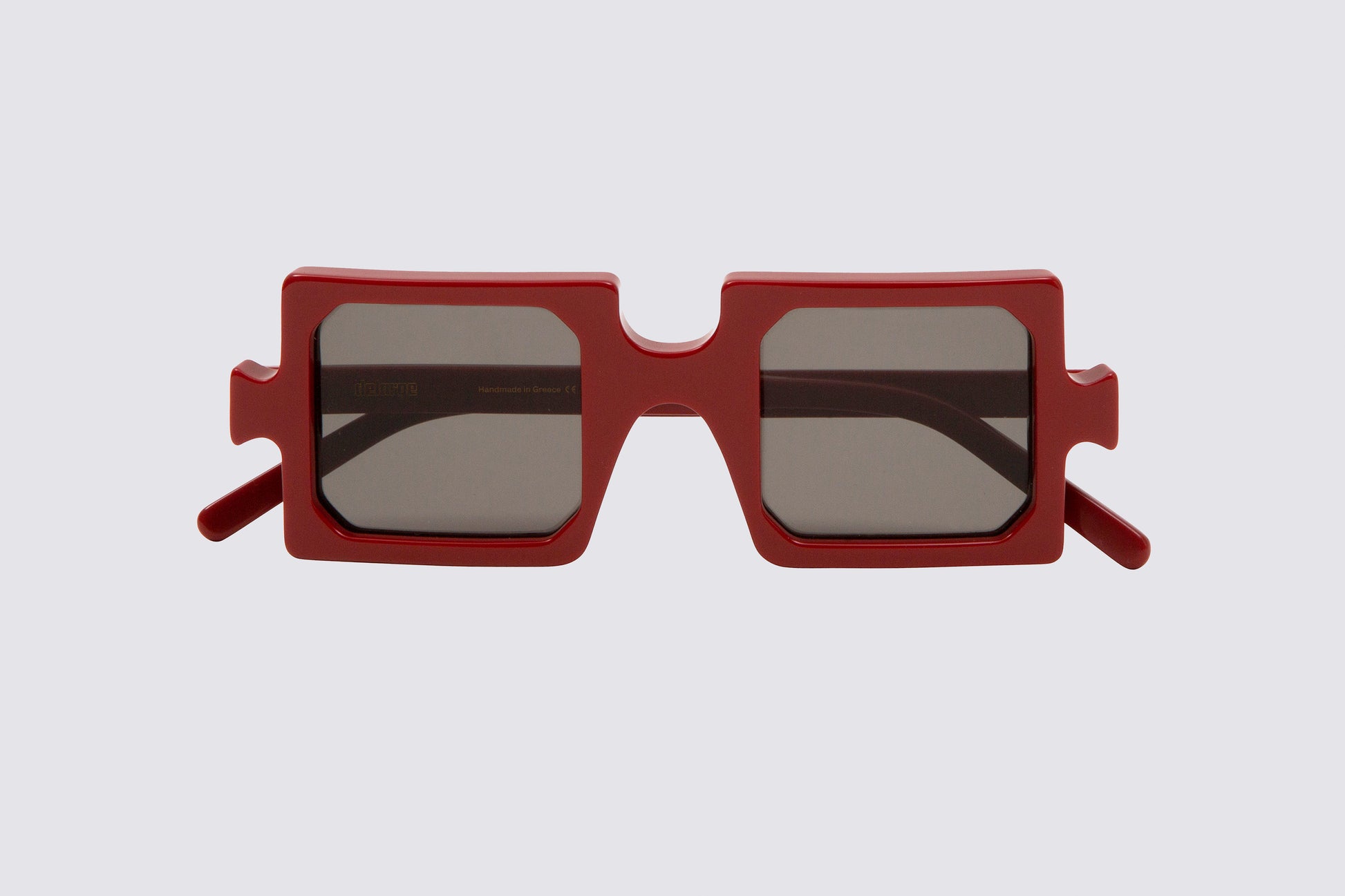 Delarge Sunglasses Misquare Red