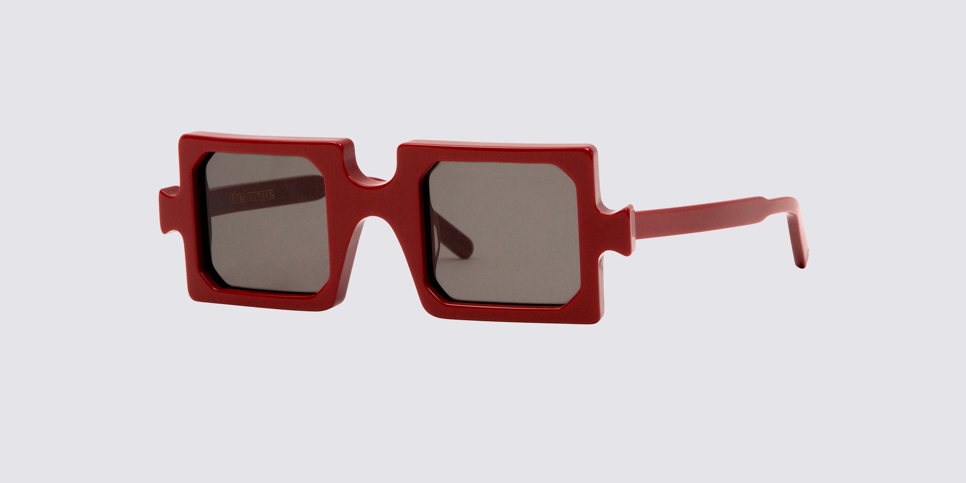 Delarge Sunglasses Misquare Red