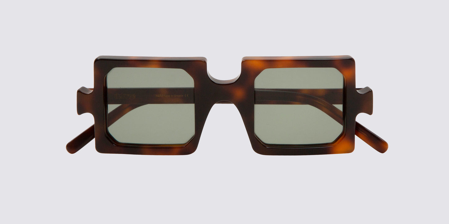 Delarge Sunglasses Misquare Havana