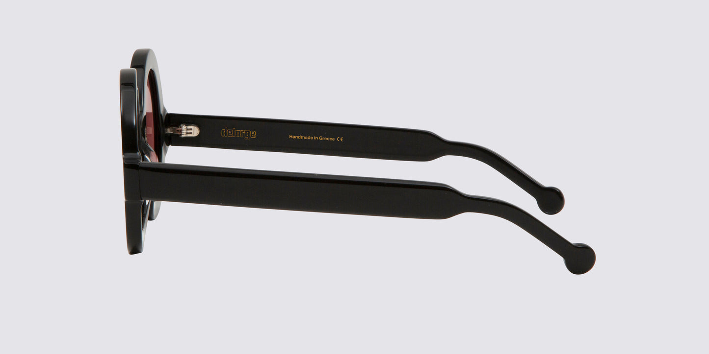 Delarge Sunglasses Unoval Black