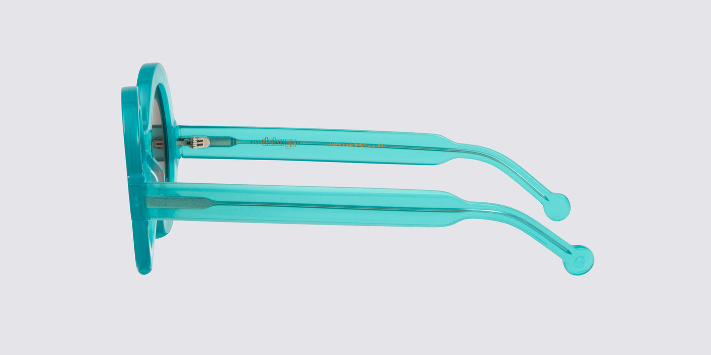 Delarge Sunglasses Unoval Turquoise