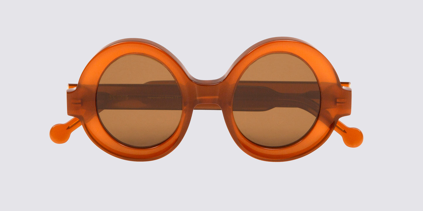 Delarge Sunglasses Unoval Brown