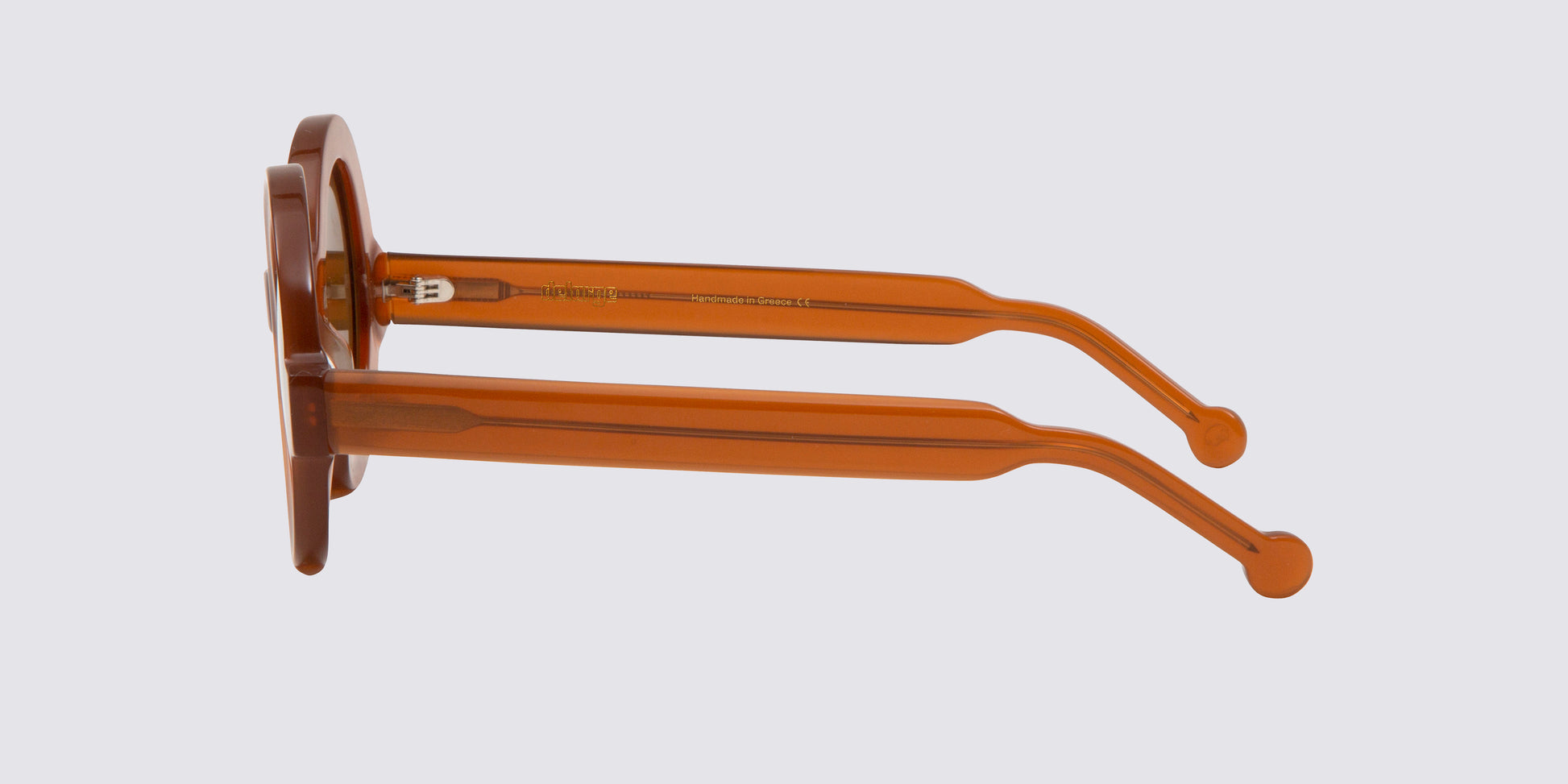 Delarge Sunglasses Unoval Brown