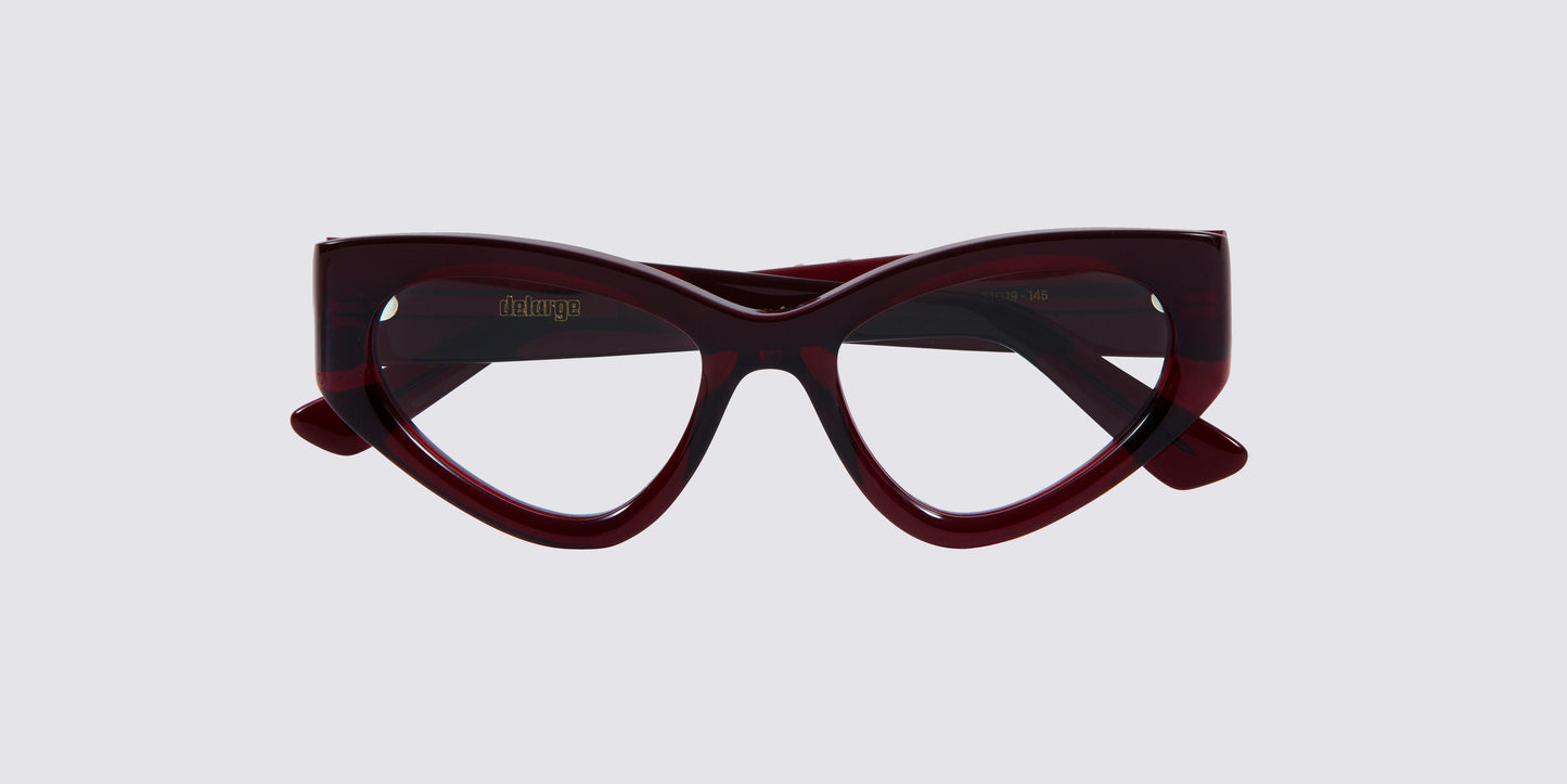 Delarge Shapes Transparent Bordeaux