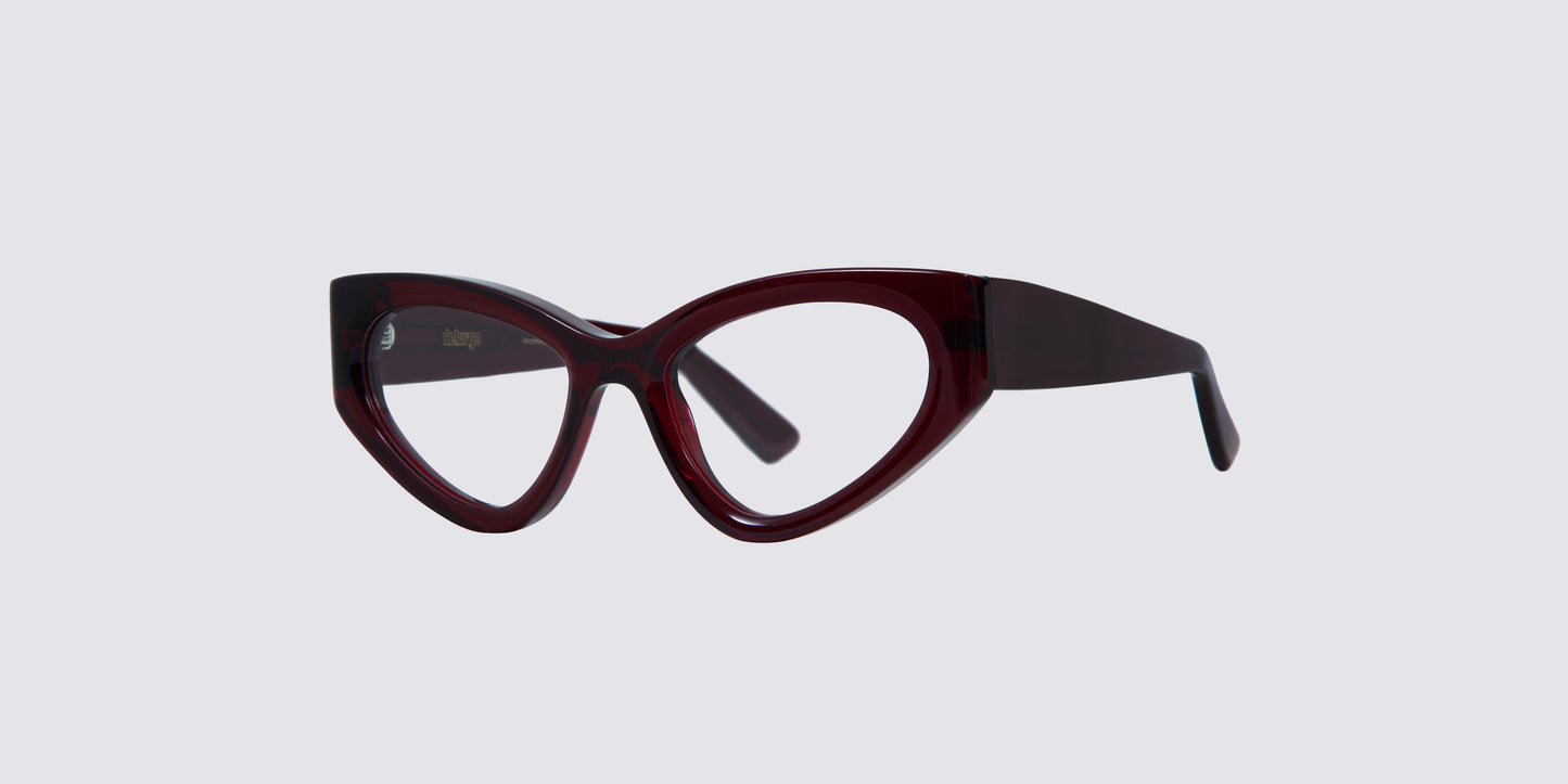 Delarge Shapes Transparent Bordeaux