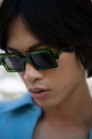 Delarge Sunglasses Misquare Green