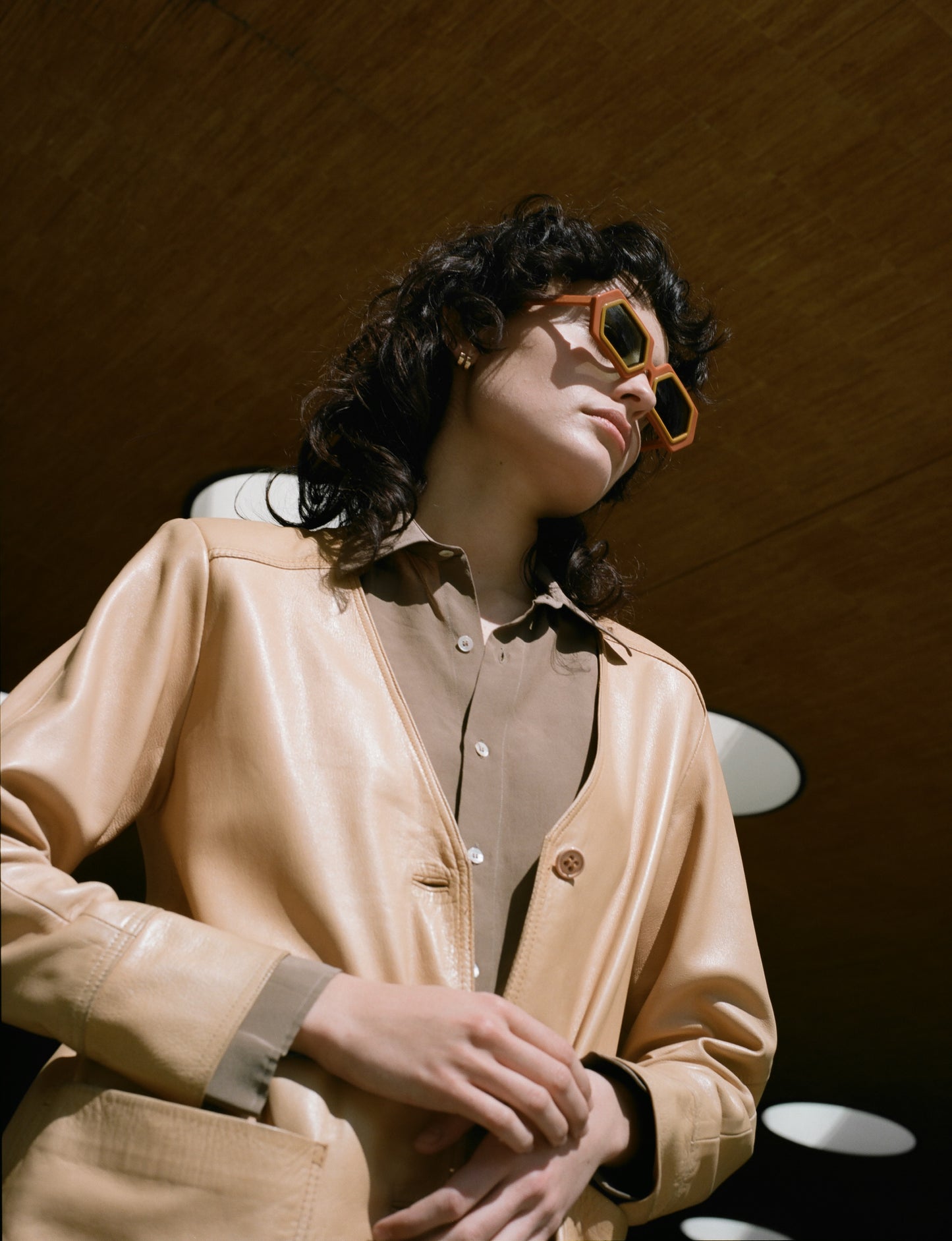 Delarge Sunglasses Dexagon Orange