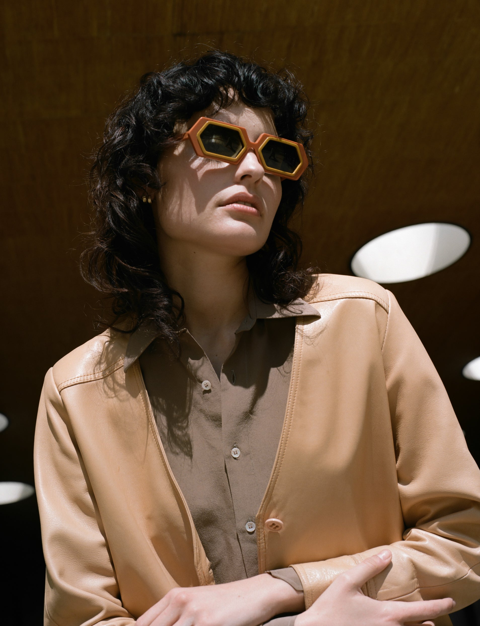 Delarge Sunglasses Dexagon Orange