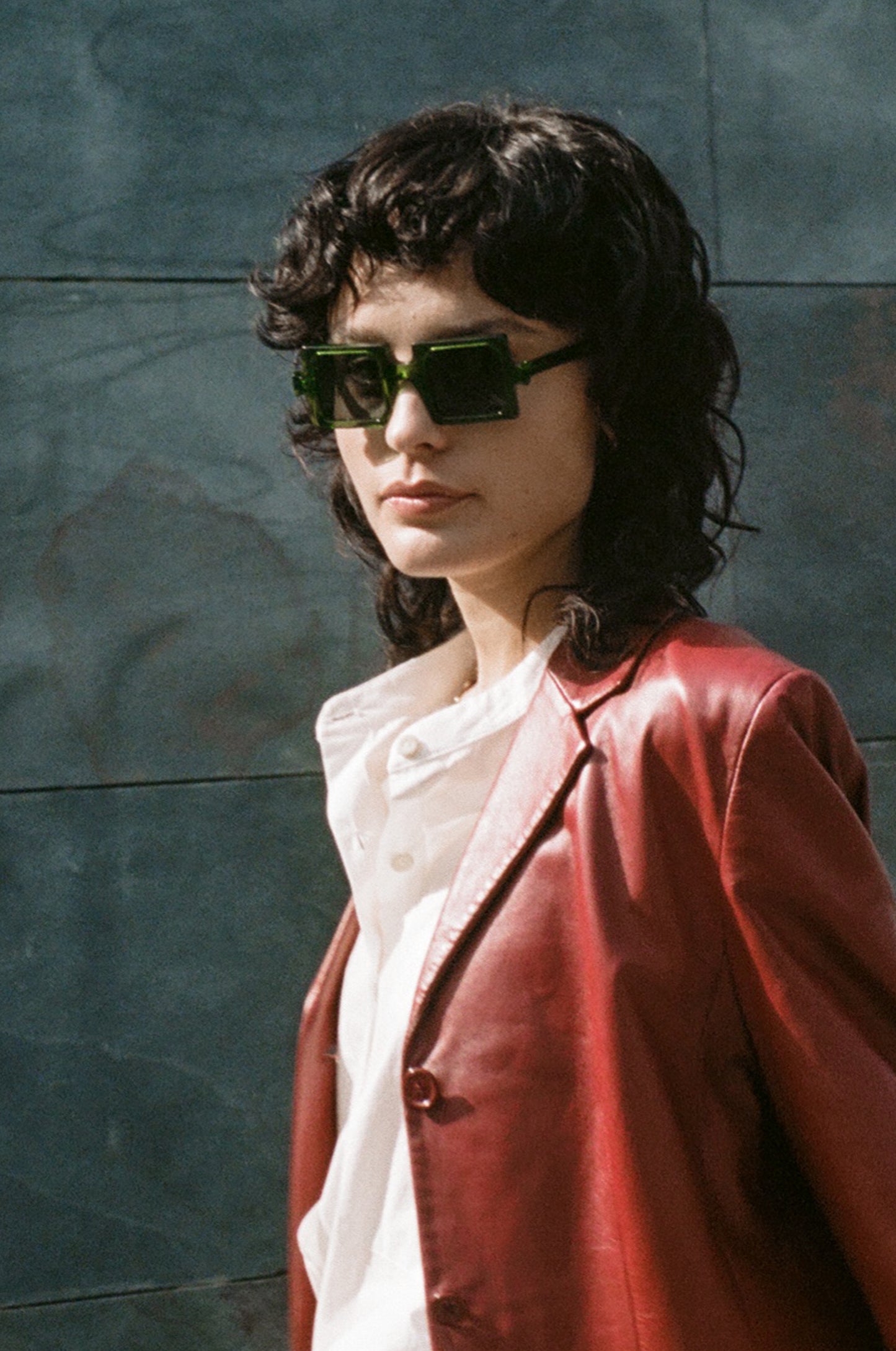 Delarge Sunglasses Misquare Green