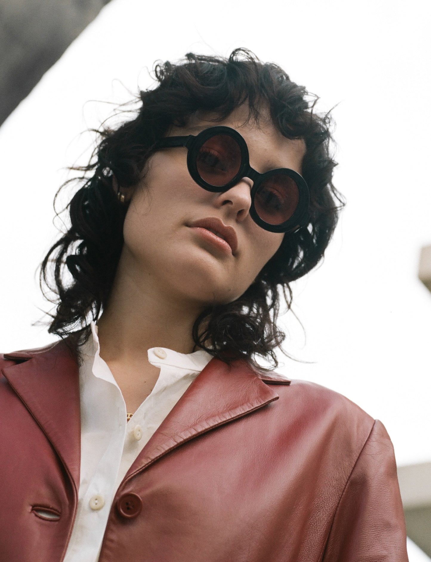 Delarge Sunglasses Unoval Black