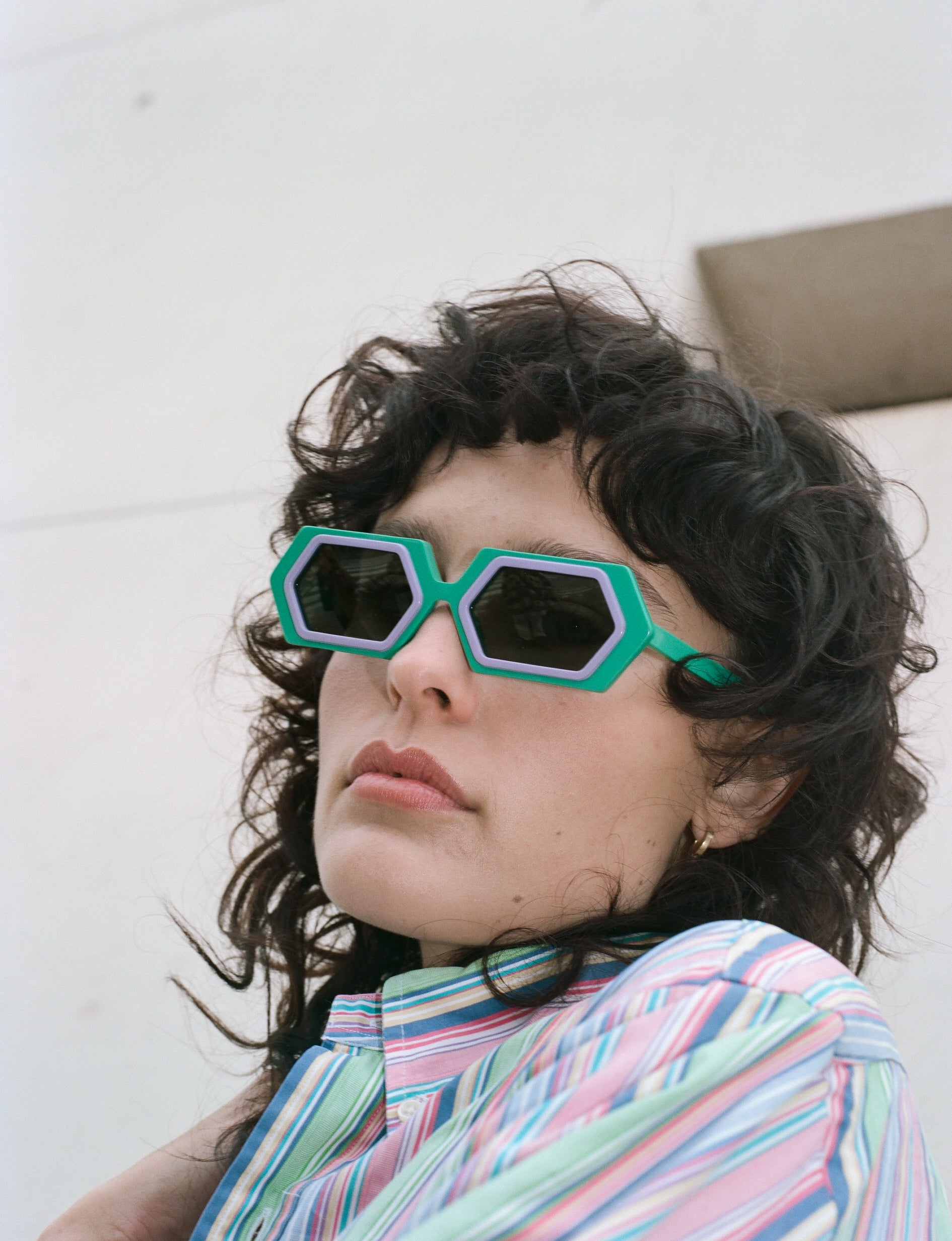 Delarge Sunglasses Dexagon Turquoise