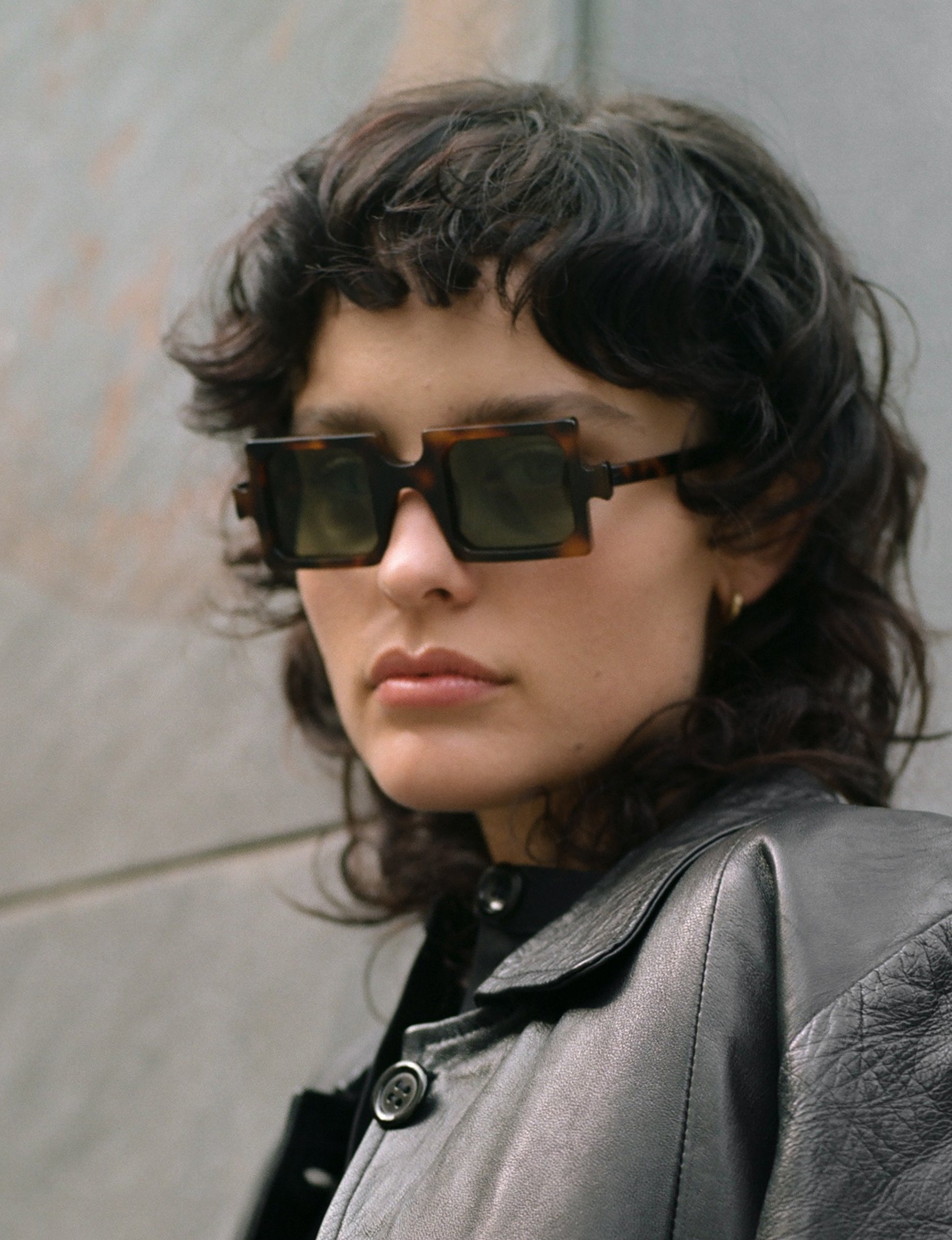 Delarge Sunglasses Misquare Havana