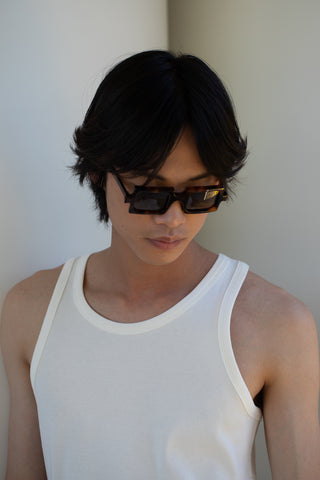 Delarge Sunglasses Misquare Havana