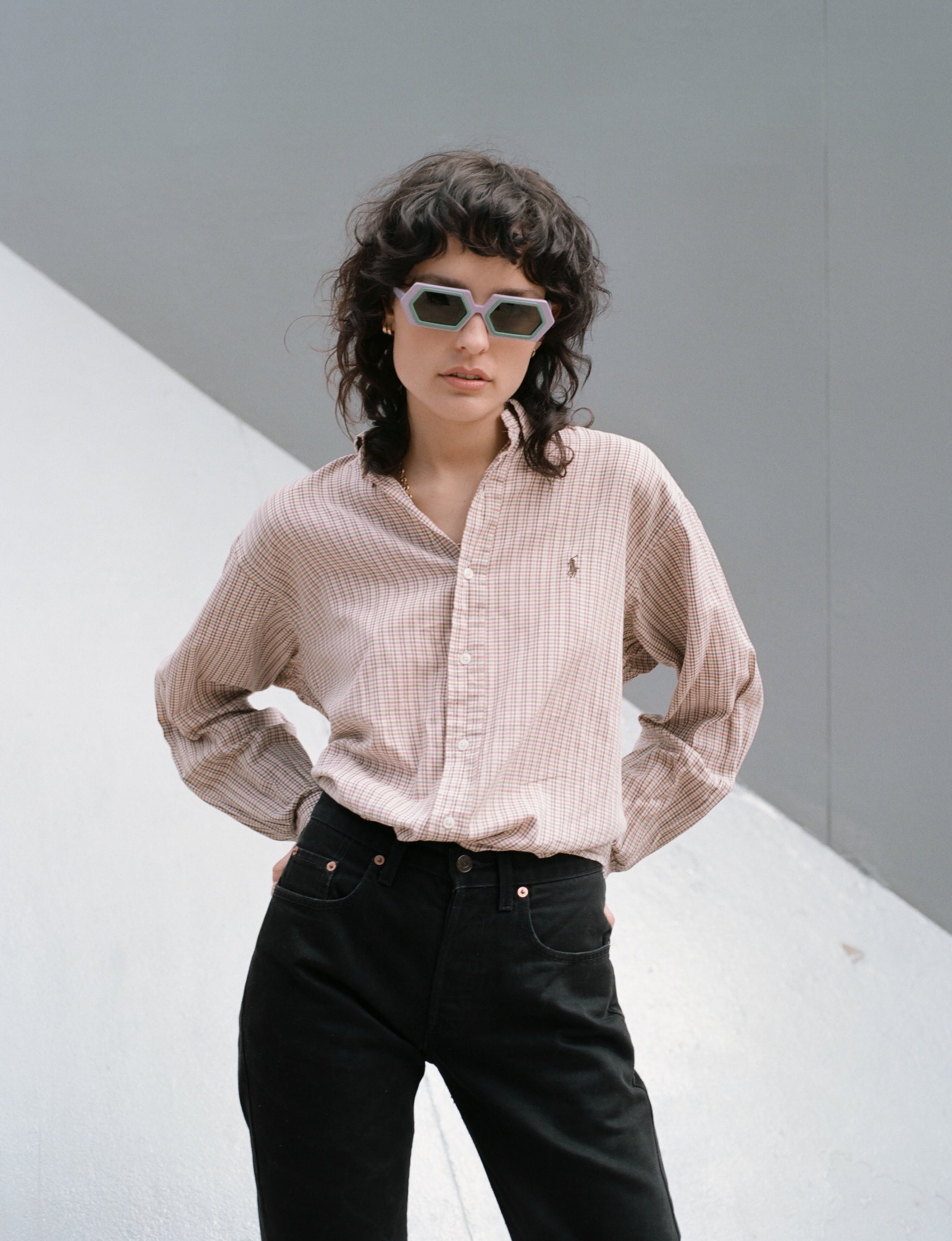 Delarge Sunglasses Dexagon Purple