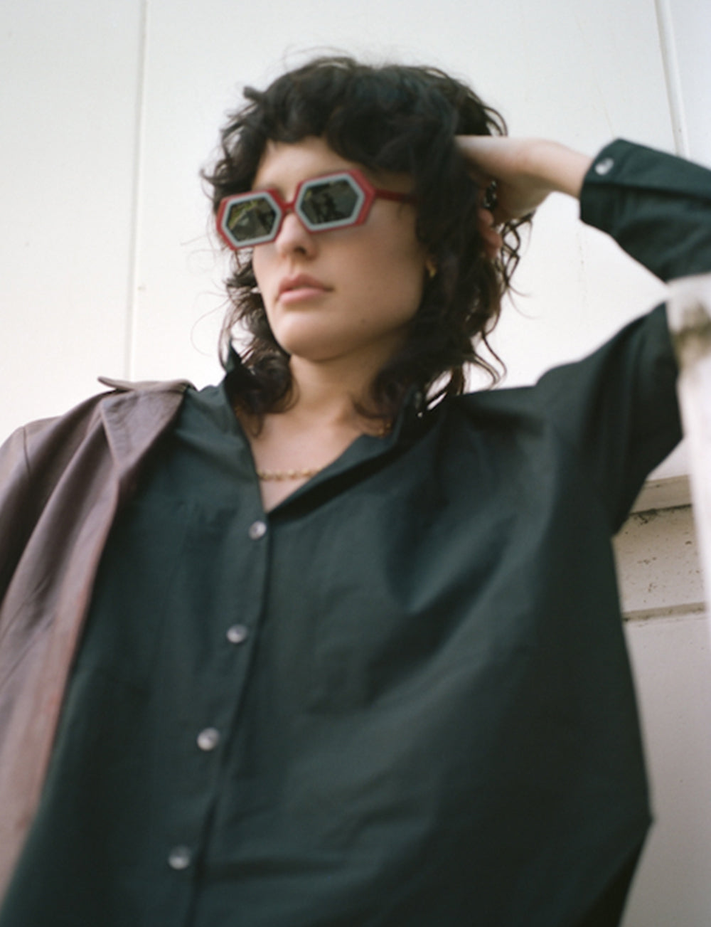 Delarge Sunglasses Dexagon Red