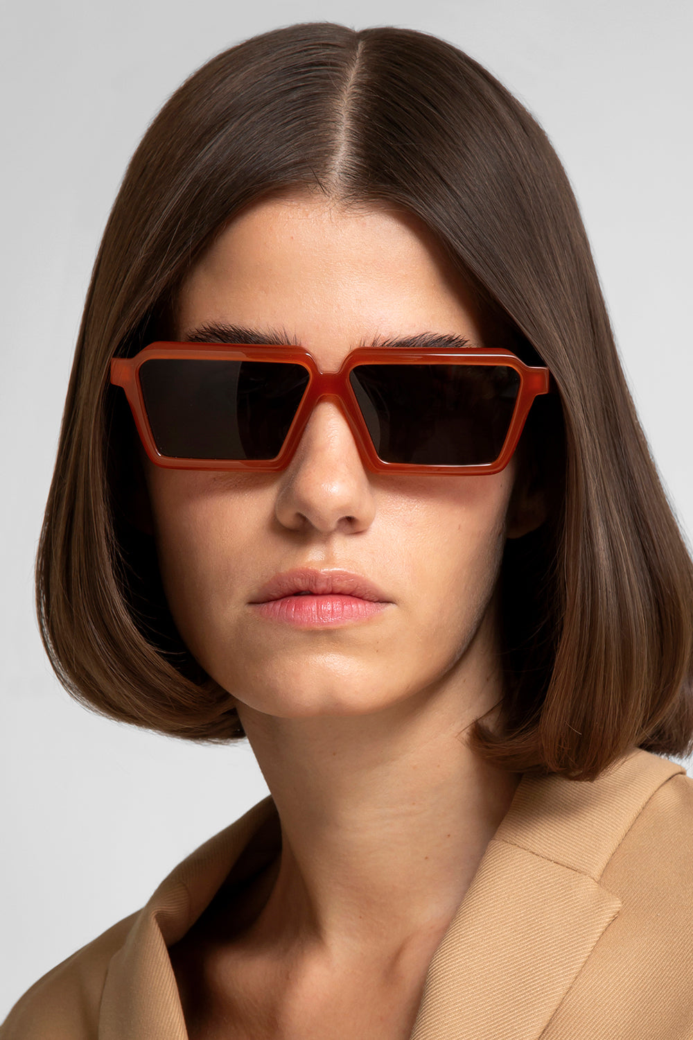 Delarge sunglasses Trapexie Caramel