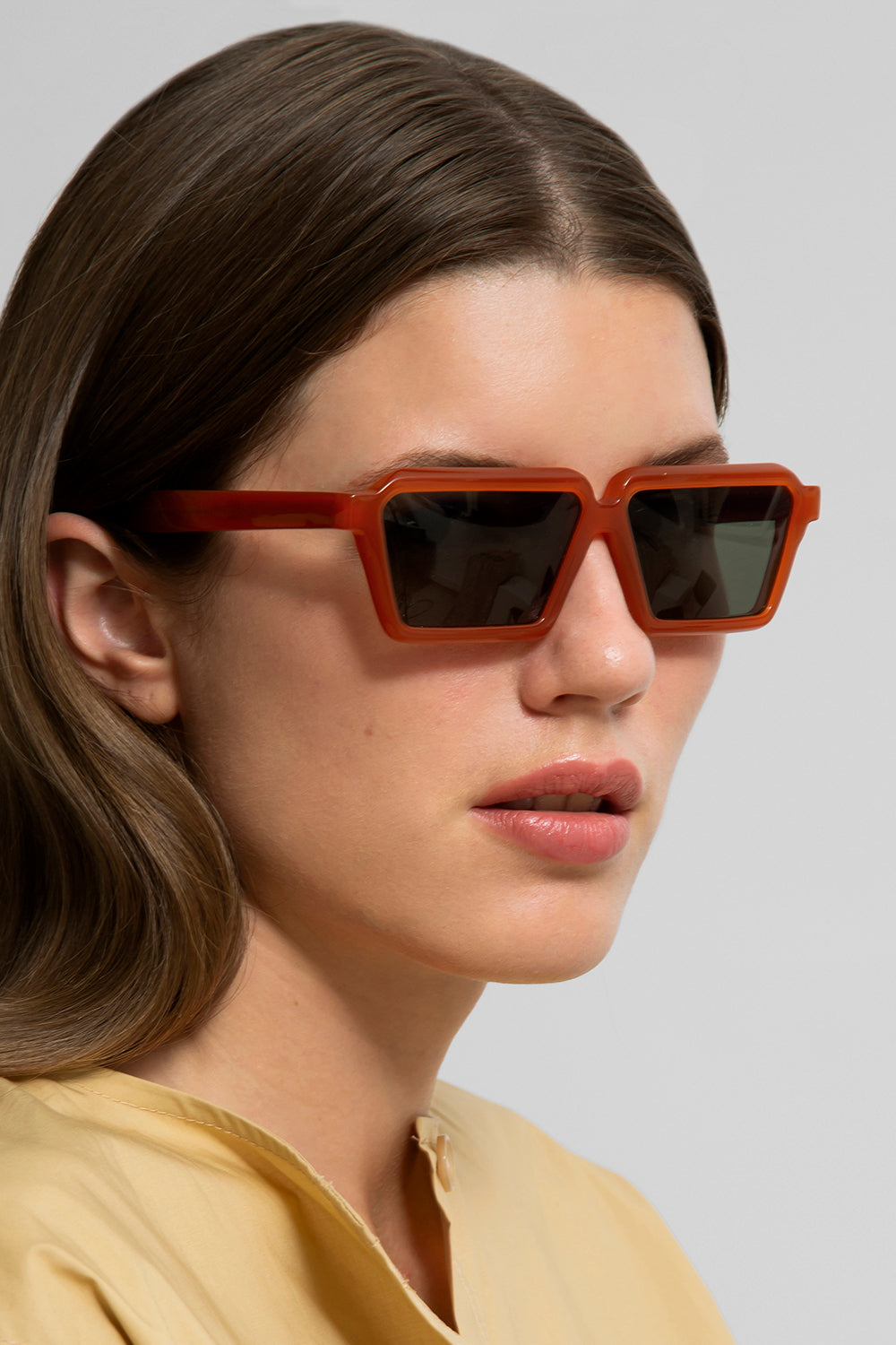 Delarge sunglasses Trapexie Caramel