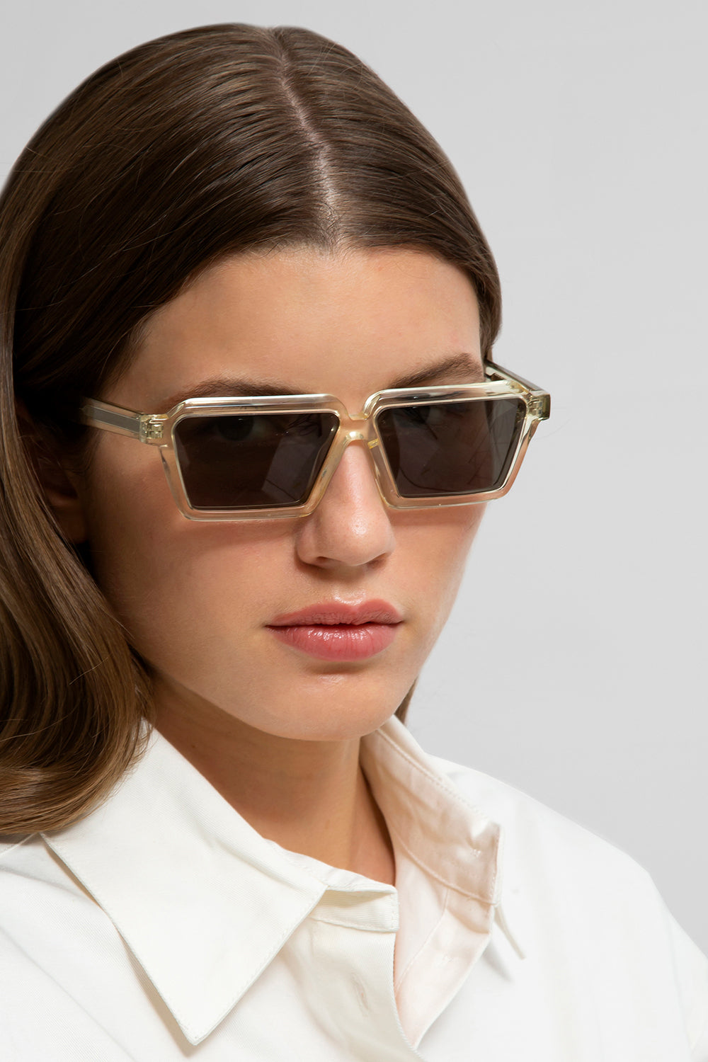 Delarge sunglasses Trapexie Champagne