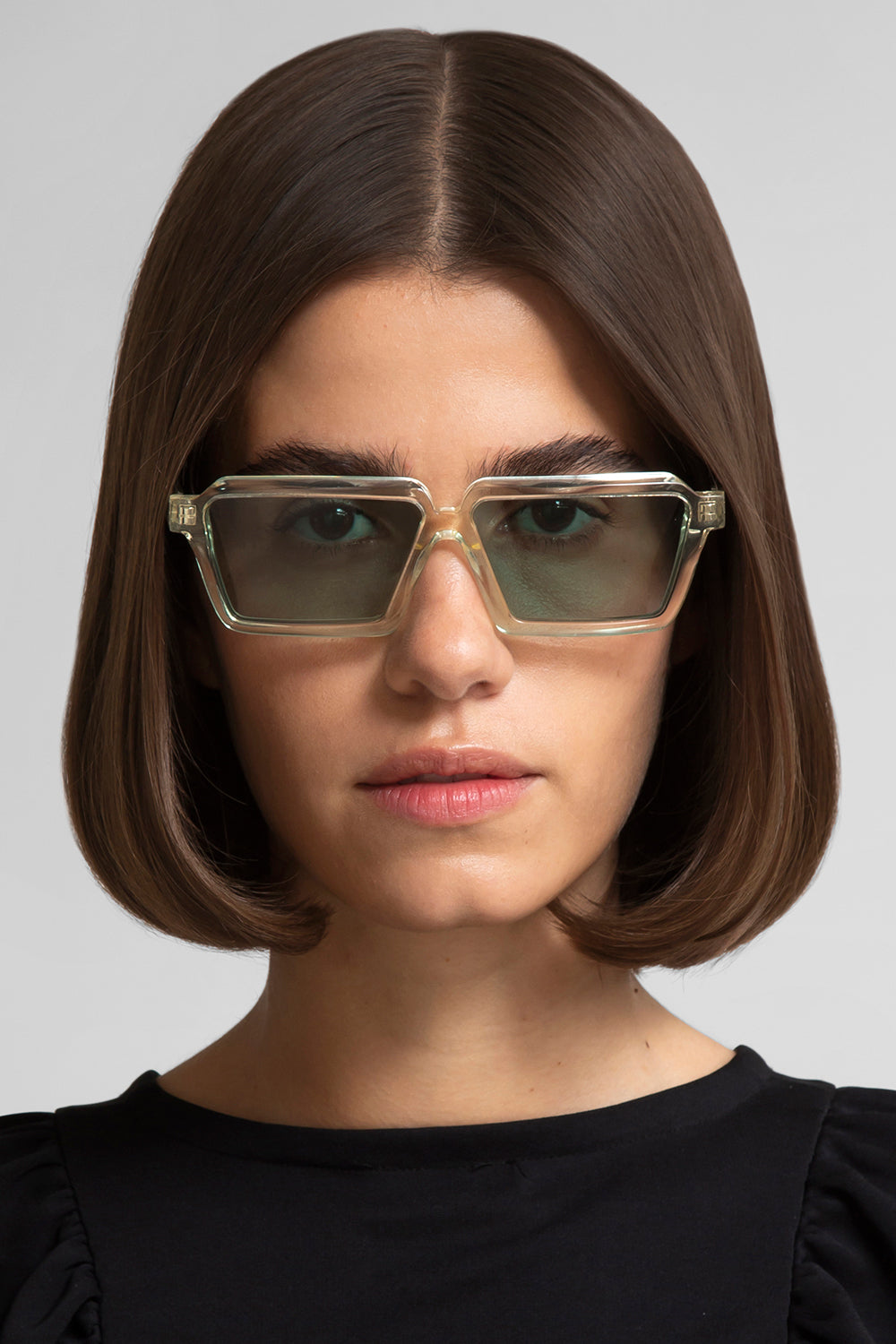 Delarge sunglasses Trapexie Champagne