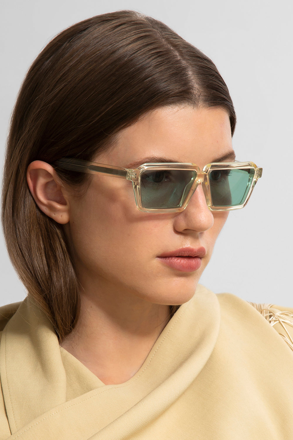 Delarge sunglasses Trapexie Champagne