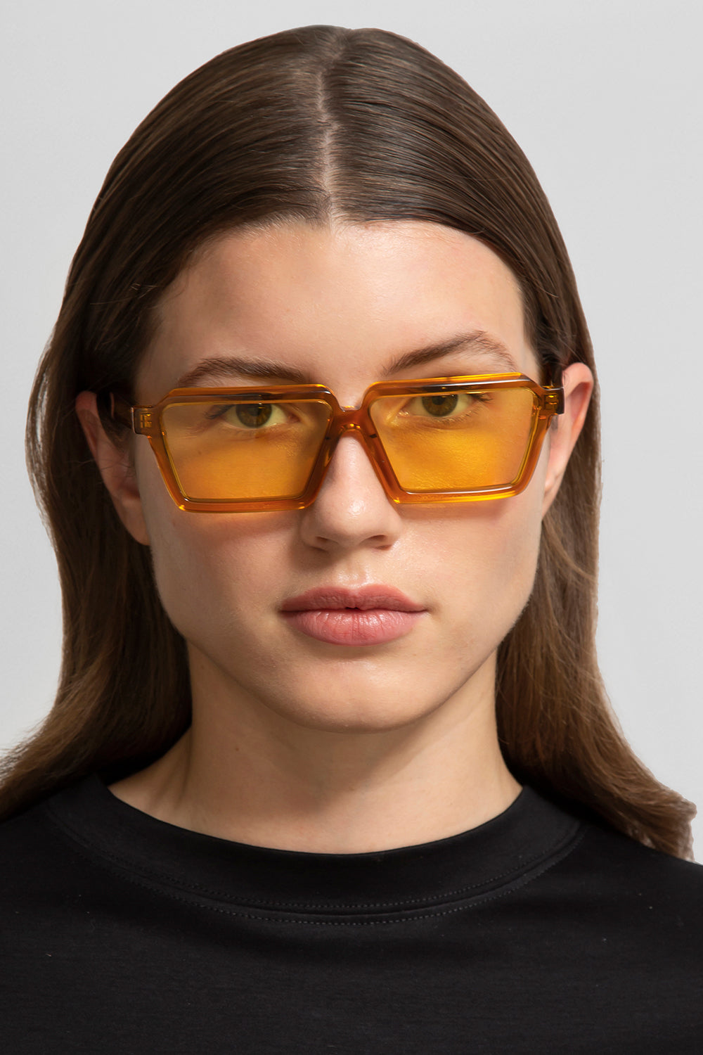 Delarge sunglasses Trapexie Yellow
