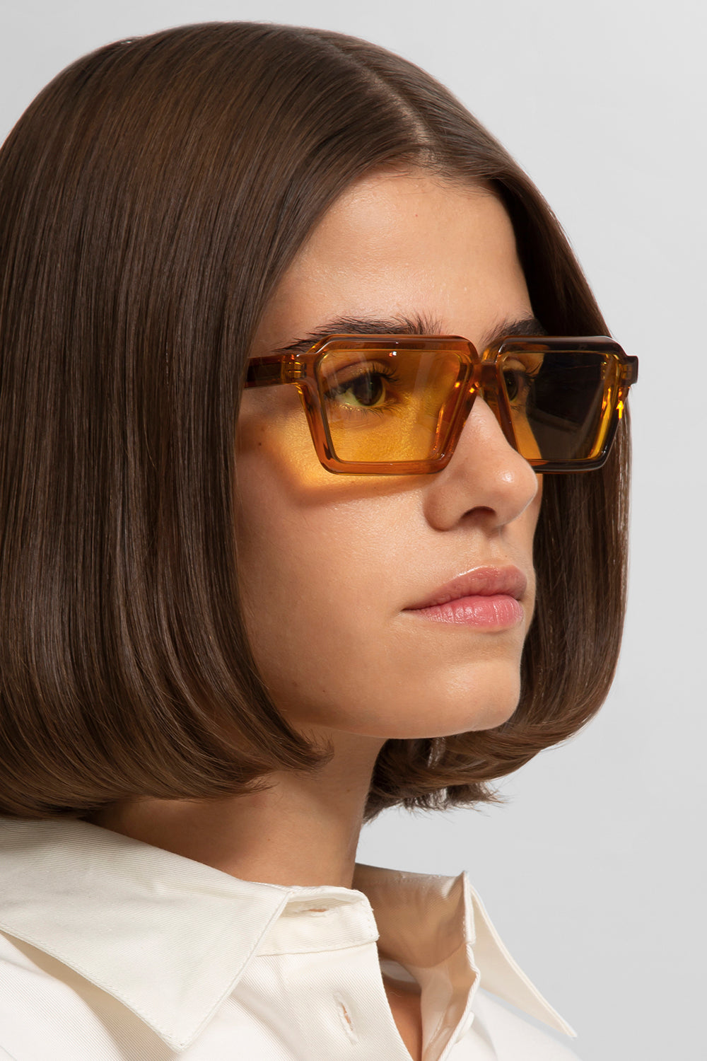Delarge sunglasses Trapexie Yellow