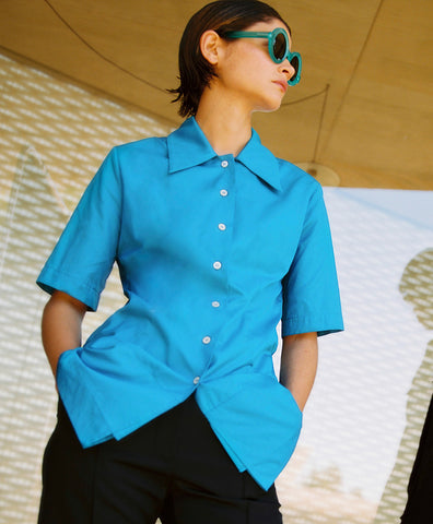 Delarge Sunglasses Unoval Turquoise