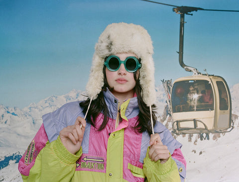 Delarge Sunglasses Unoval Turquoise